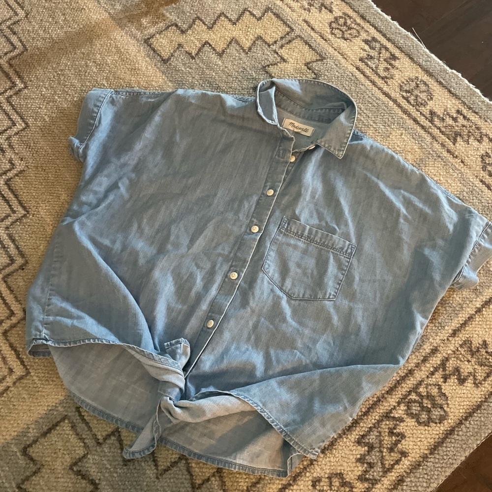 Guc madewell denim top